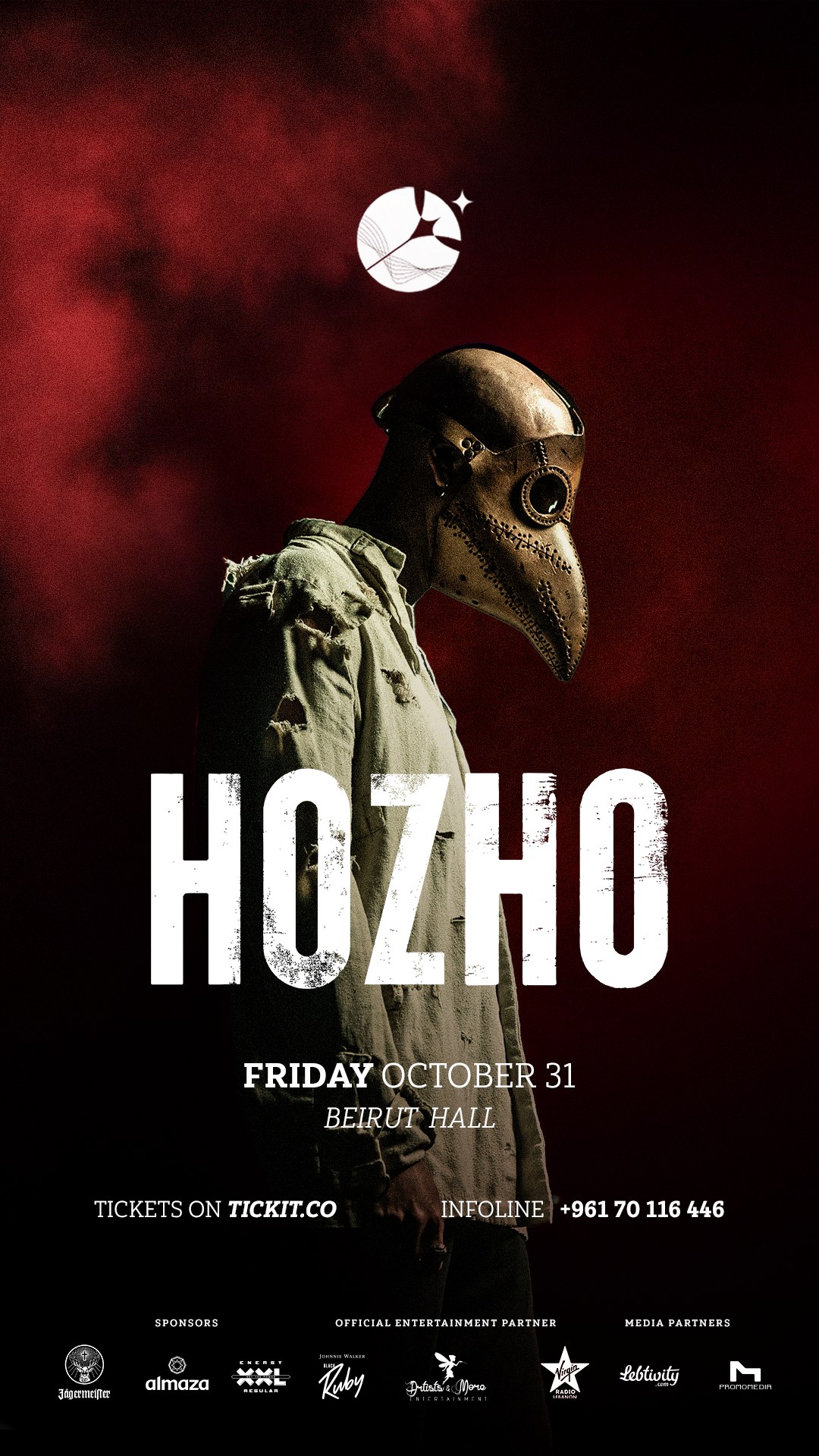 Hozho at The Final Act — masked genius, Beirut Hall, October 31